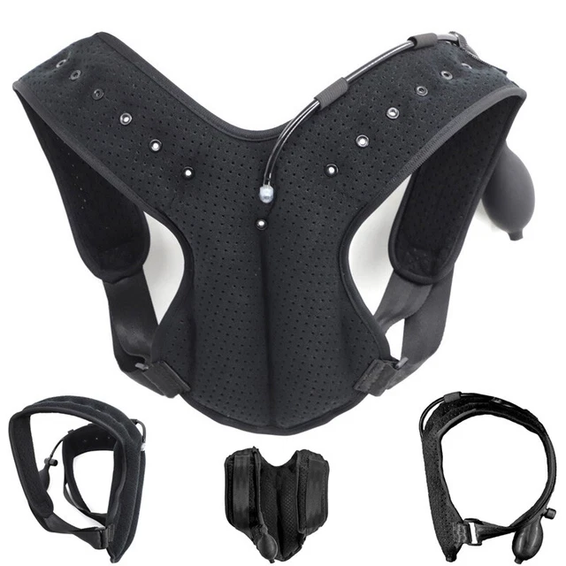 Women Posture Corrector Adjustable Back Brace Shoulder Support Clavicle Belt Men
