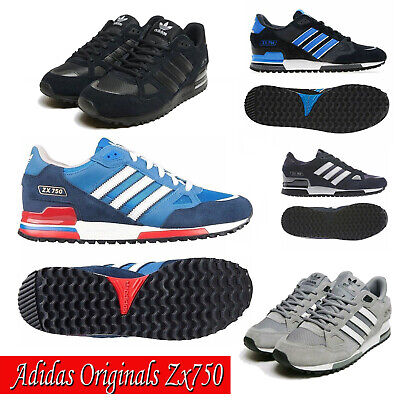 ADIDAS ORIGINALS ZX 750 NEW MEN'S RUNNING TRAINERS LACE UP SHOES  UK Size 6-12