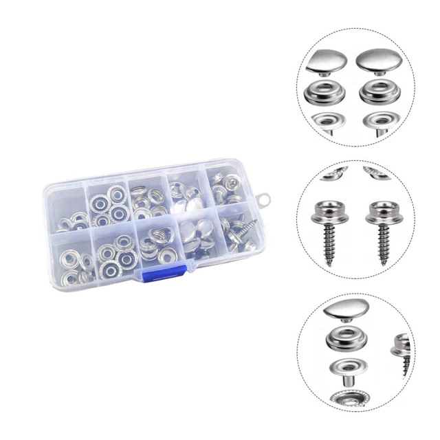 HEAVY DUTY BOAT Snaps and Screws Set for Upholstery and Canvas £7.38
