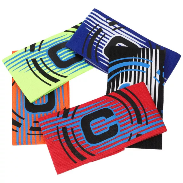 5 Pcs Sportarmbänder Für Fußball Farbige Mehrfarbig Draussen
