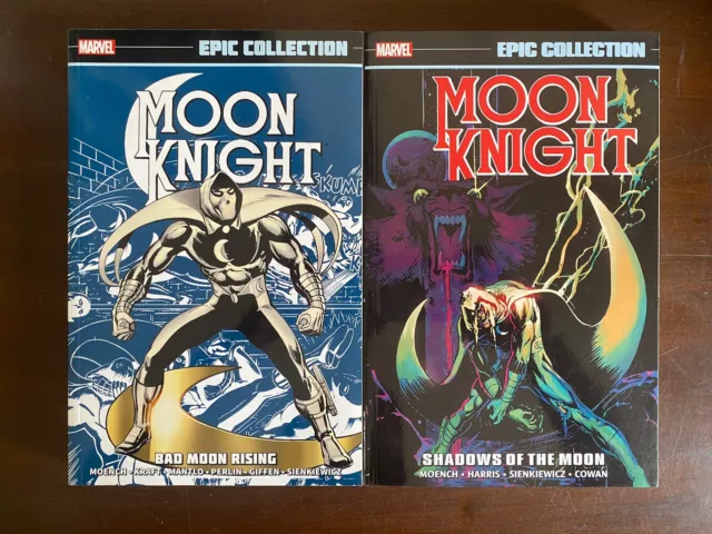 Moon Knight Complete Collection TPB LOT NM  MARVEL EPIC COLLECTION OMNIBUS 3