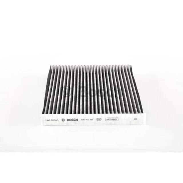 Filtre D'Habitacle Bosch R5502 Charbon Actif - Anti-Odeurs, Pollen Et Poussière - Pour Air Pur En Voiture