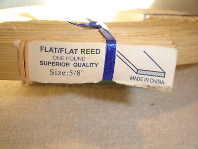 Cesta de tejer Reed calidad superior plana/plano Reed 5/8" 1 libras nos