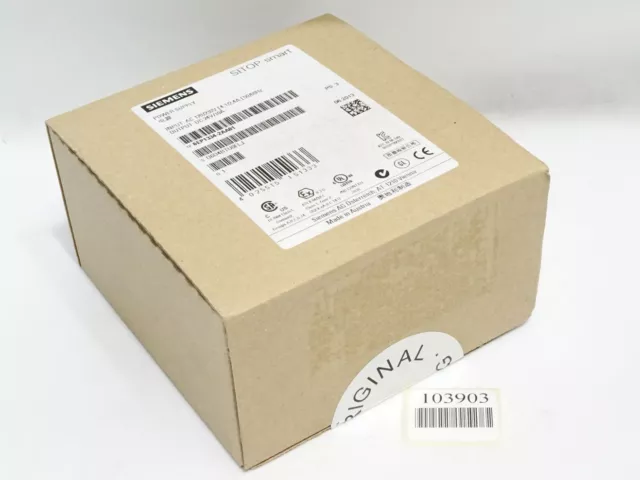 Siemens SITOP Smart Power Supply 6EP1334-2AA01 6EP1 334-2AA01 New Original Packaging Sealed