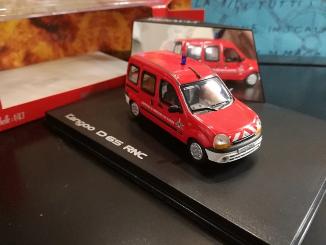 310959 – NOREV 1/64 - RENAULT Kangoo Van Pompiers Chef de Groupe - 2023 - Little Bolide