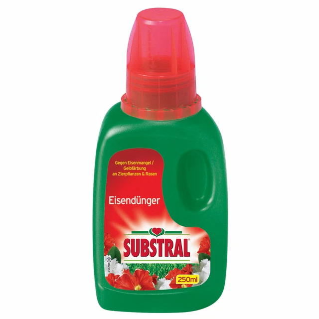 Substral Engrais Ferreux 250 ML Fer Eisenmangel À Plantes Pelouse Liquide