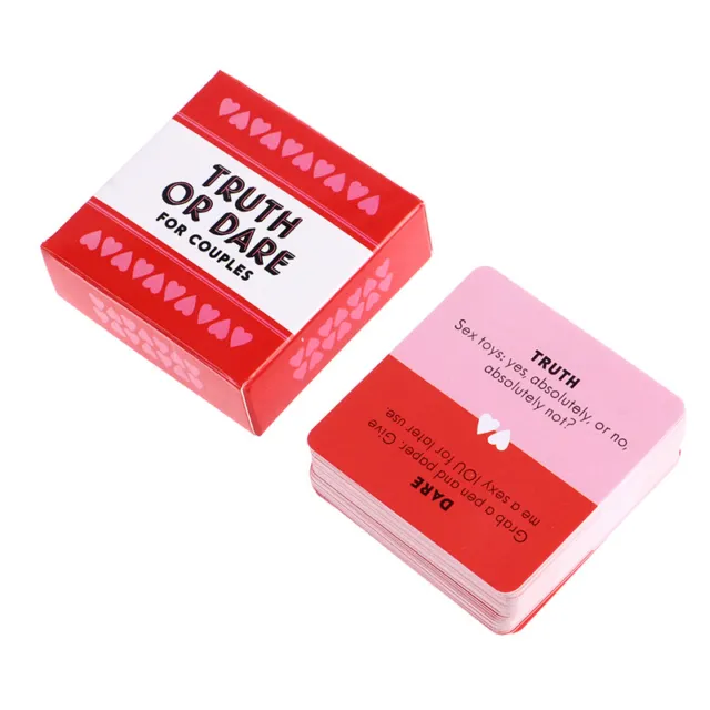 Mini Small Size Truth Or Dare For Couples Cards Games Lovers Board Game Sup G Fs