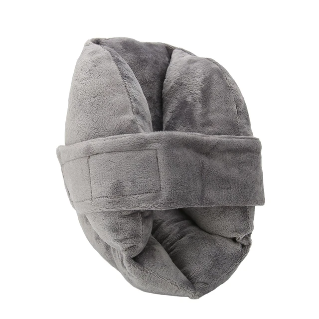 Almohada de cojín para talón de pie soporte calentador alivio del dolor cinturón elástico ajustable