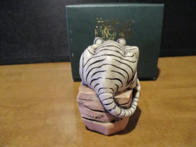 Harmony Kingdom Leaps and Bounds V1 Bengal Tiger Box Figurine Nice Pc LE250 RARE 3