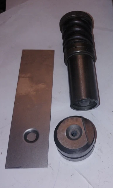 Form down countersink, Dimple .69 X .122 Deep for Strippit 1-1/4" station