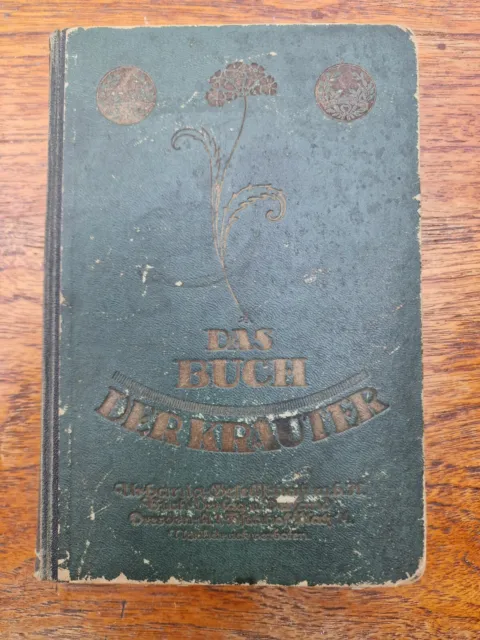 Das Buch der Kräuter Urbania Verlag Otto Brunnfels um 1920