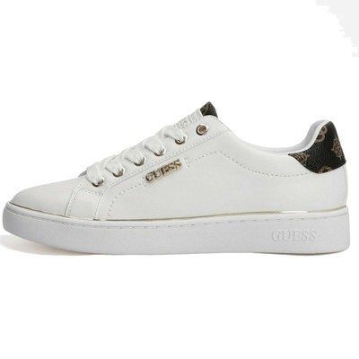 Donna Scarpe da Sneaker da Sneaker basse Scarpe d23gu49 fl7harfal12 di Guess in Bianco 39% di sconto