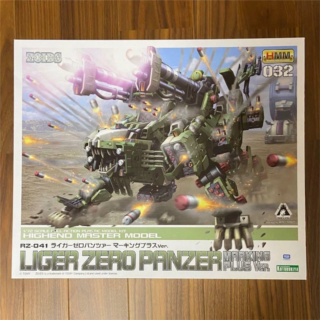 1/72 RZ-041 Liger Zero Panzer Marking Plus Ver. Zoids Model Kit Assemble Japan