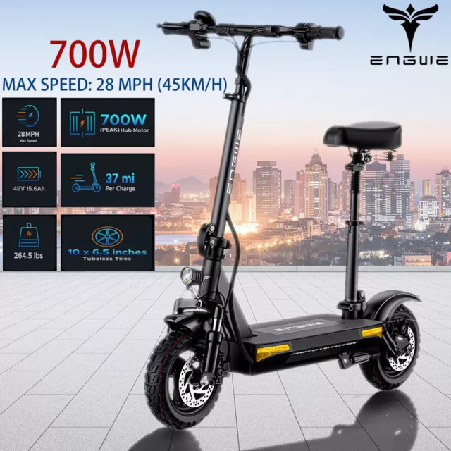 ENGWE S6 Adult Electric Scooter 700W (peak) Motor 15.6Ah Battery 60KM Rang 48V