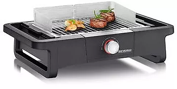 Severin Style Evo Barbecue-Grill PG 8123 Schwarz Elektrogrill - 2.5kW, 996 qcm