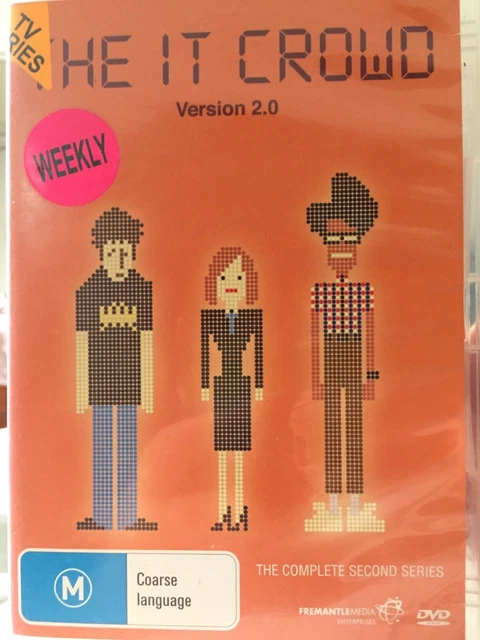 The IT Crowd - Version 2.0 (DVD, 2009) funny ex rental discounted