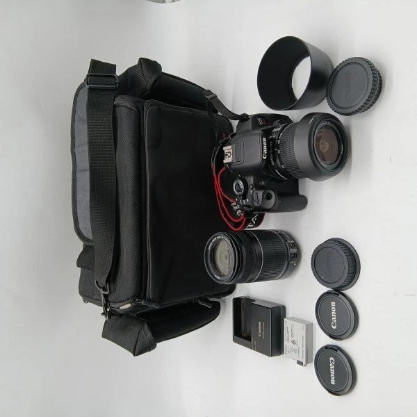 CANON EOS Kiss X6i Double Zoom Kit w/ 1435 Shots 871752 $470.72