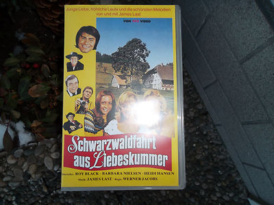 SCHWARZWALDFAHRT AUS LIEBESKUMMER, Roy Black, Heimatfilm, gut erh.VHS ...