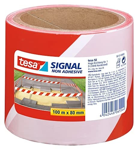 Signal Ruban Non Adhésif de Marquage et d'Avertissement – Balisage et Si...