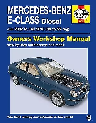 Mercedes-Benz E-Class Diesel (02 to 10) Haynes Repair Manual - 9780857337108