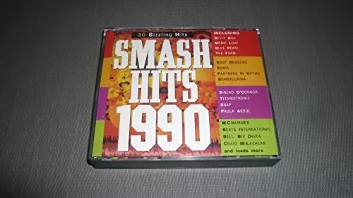 Various Artists - Smash Hits: 1990 - Various Artists CD PCVG The Cheap Fast Free