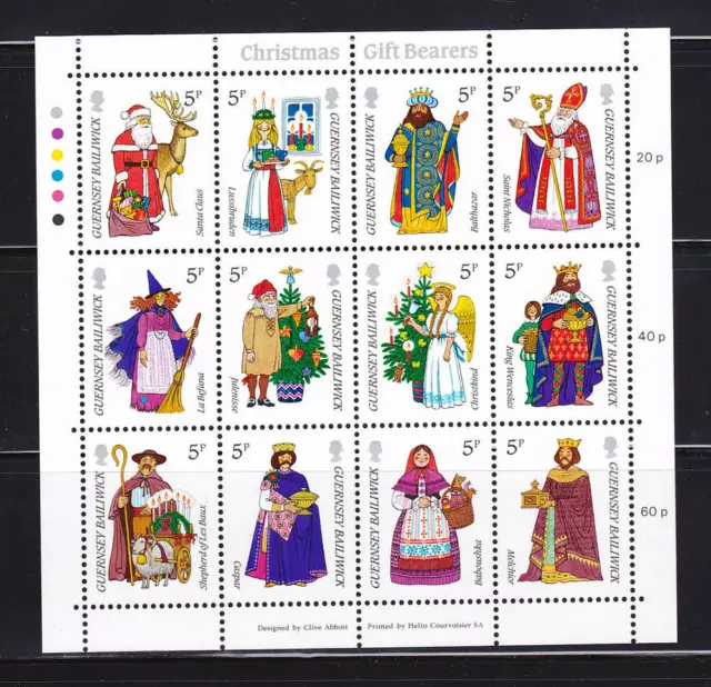 Guernsey #319 MNH S/S Christmas Gift Bearers