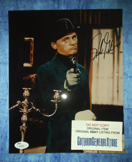 Frank Gorshin Hand Signed Autograph 8x10 Photo JSA COA Batman Riddler