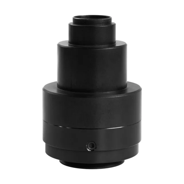 AmScope 1X C-mount Camera Adapter with Lens for Olympus Microscopes