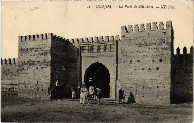 CPA AK MAROC OUJDA La Porte de Sidi-Aissa (1359201)