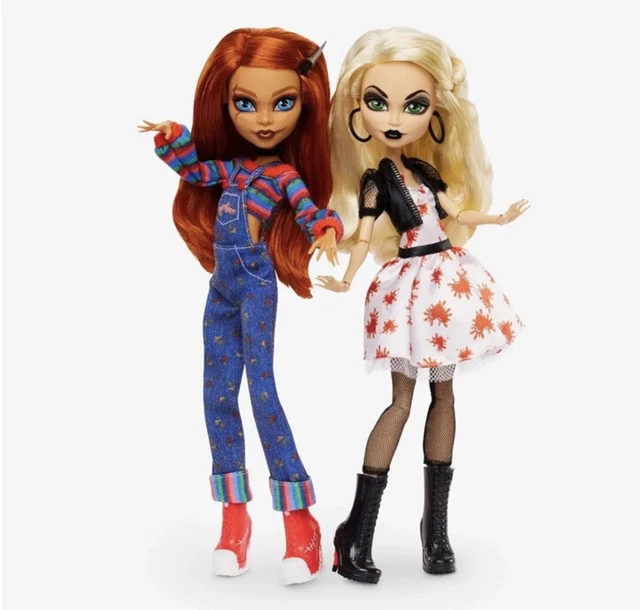 Mattel Skullector Monster High Bride of Chucky Doll Set Tiffany Chucky IN HAND