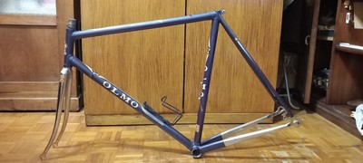 TELAIO BICI VINTAGE Olmo EROICA Columbus FASCIATI acciaio 59cm 