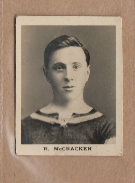 1922 DC Thomson / The Rover Footballers - R McCracken, Crystal Palace