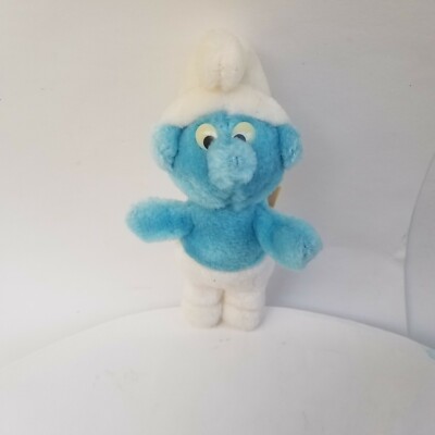 vintage smurf stuffed animal