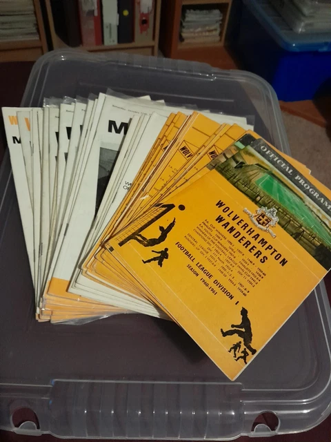 30 Programmes De Match Wolverhampton Wanderers 1959/60 - Dont Matchs Européens - Collection