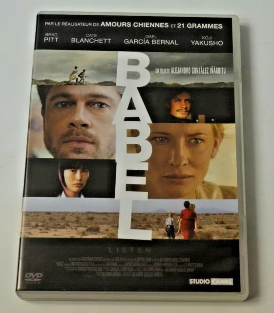 DVD: Babel - Brad Pitt and Kate Blanchett ACTION POLICIER THRILLER