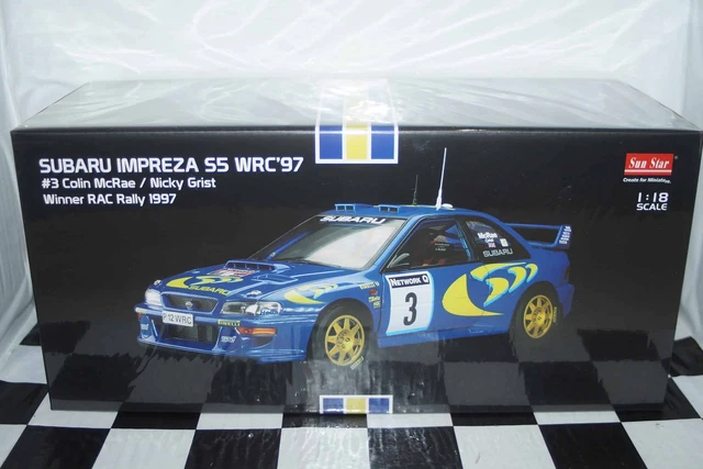 Sun Star 1/18 – Subaru Impreza WRC07 Neste Oil Rally Finland 2009 – Ketomaa/Stenberg