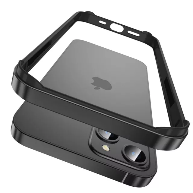 Case For iPhone 15 14 13 12 11 Pro Max XR Aluminum Shockproof Metal Bumper Frame