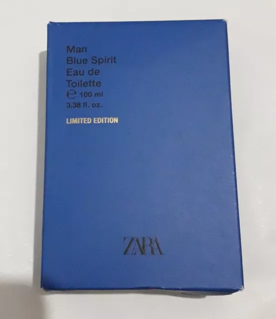 ZARA MENS BLUE SPIRIT 80ML EDT EAU DE TOILETTE FRAGRANCE NEW