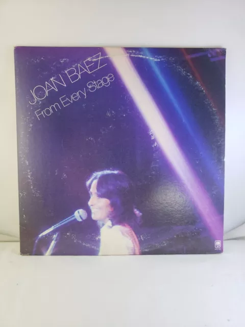 Joan Baez From Every Stage 1976 NM Vinyl 2 LP A&M SP-3704 Orig Pressing - Nice
