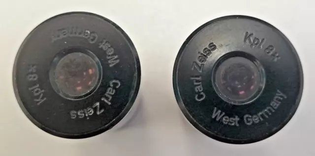 Carl Zeiss Germany Eyepiece Kpl 8X Lens Microscope Part