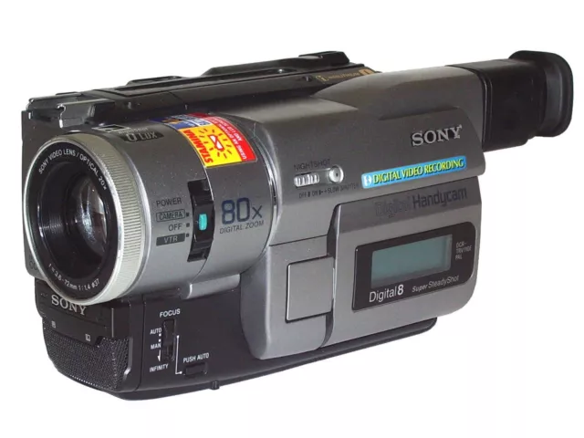 Sony Handycam DCR-TRV110E Digital8 Camcorder - Video8 Hi8 kompatibel