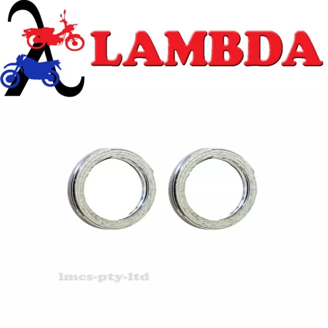 Exhaust Gasket Ring x2 for Honda NBC110 Super Cub Postie Bike