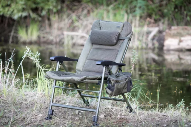 Solar Tackle SP C-Tech Recliner Chair High. Carp Fishing Courier Post Included