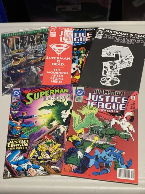 Superman related comics lot s15