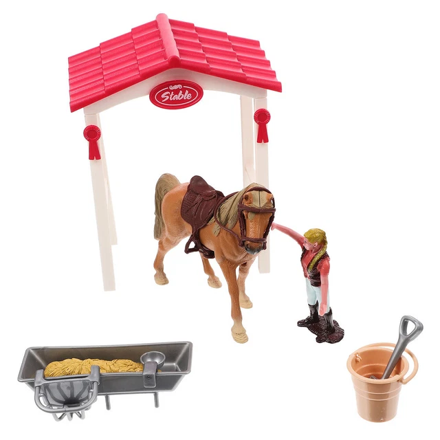 1 Set Kleine Imitiert Schöne Desktop Pferd Stabile Für Spielen Decor Kinder