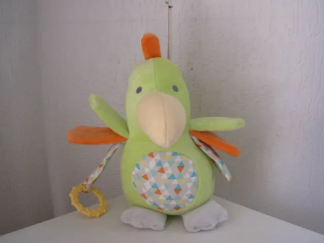 Peluche Doudou Obaïbi "Dodo" 21cm / Jouet d'éveil "Bruissant" PDOU003