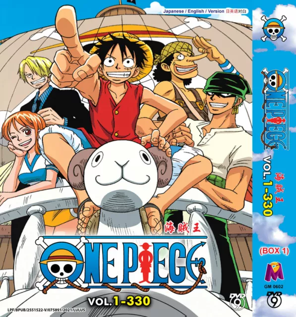 *DVD* ANIME ONE PIECE VOL.668-1027 BOX 3 ENGLISH DUBBED REGION ALL