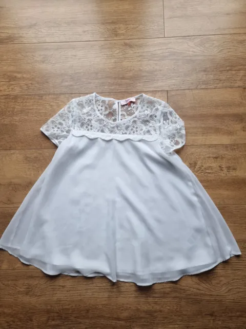Ted Baker Girls white Top age 12
