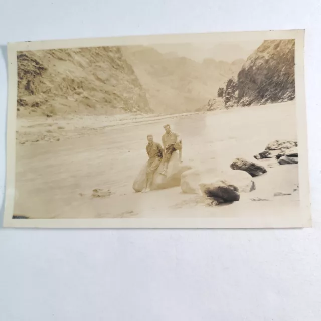 1943 Photo Colorado River At The Bottom Of The Grand Canyon