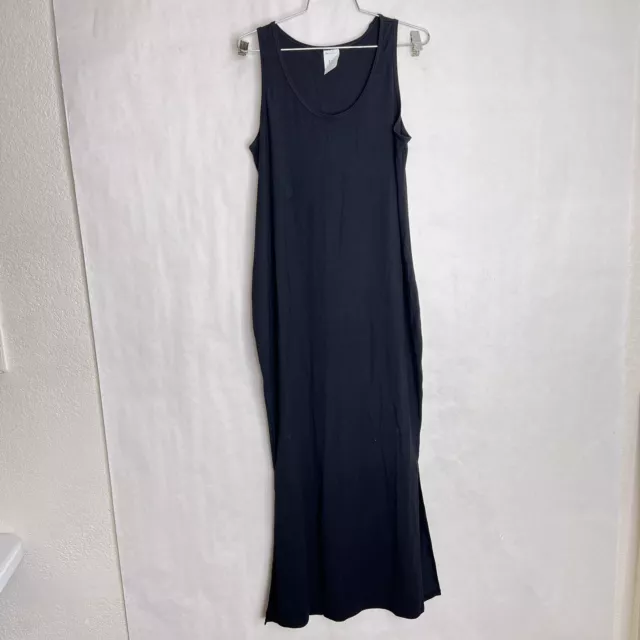 GAP maternity black maxi dress size medium